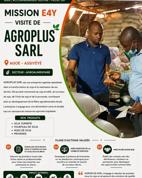 Mission E4Y chez AGROPLUS SARL